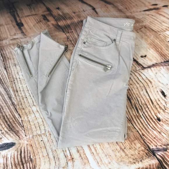 Victoria Secret Capri corduroy jeans size 10 - Picture 1 of 3